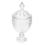 Potiche Cristal Ecológico com Pé Belle 15,5X32cm 26370 Wolff Potiche Cristal Ecológico com Pé Belle 15,5X32cm 26370 Wolff