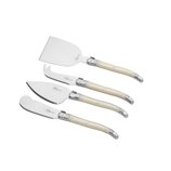 Jogo de Facas para Queijo 4 Peças de Inox Cheespecial 26385 Bon Gourmet Jogo de Facas para Queijo 4 Peças de Inox Cheespecial 26385 Bon Gourmet