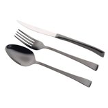 Faqueiro de Inox 30 peças Black Berna 71425 Wolff Faqueiro de Inox 30 peças Black Berna 71425 Wolff