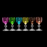 Jogo de Taças de Licor 6 peças de Cristal Ecológico Klaudie Sortida 50ml 35050 Bohemia Jogo de Taças de Licor 6 peças de Cristal Ecológico Klaudie Sortida 50ml 35050 Bohemia
