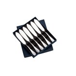Jogo de Espátulas de Inox para Manteiga Lugano 70111 Wolff Jogo de Espátulas de Inox para Manteiga Lugano 70111 Wolff