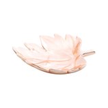 Folha de Cerâmica Rosé 20,5X17X4cm 25675 Prestige Folha de Cerâmica Rosé 20,5X17X4cm 25675 Prestige
