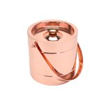 Balde de Gelo de Inox Parede Dupla Cromado Rosé 2,8 Litros 27321 Royal Balde de Gelo de Inox Parede Dupla Cromado Rosé 2,8 Litros 27321 Royal