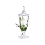 Suqueira de Cristal Ecológico com Pé e Tampa Palm Tree Handpaint 2 Litros 27576 Wolff Suqueira de Cristal Ecológico com Pé e Tampa Palm Tree Handpaint 2 Litros 27576 Wolff