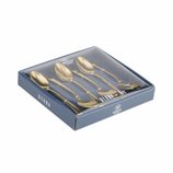 Jogo Colheres para Café 6 peças Inox Dourado Berna 71524 Wolff Jogo Colheres para Café 6 peças Inox Dourado Berna 71524 Wolff