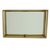 Bandeja Inox com Espelho Dourado 41x26x5cm 60619 Wolff