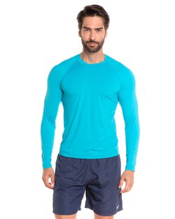Camiseta proteção uv 50+ manga longa raglan nanai Camiseta proteção uv 50+ manga longa raglan nanai