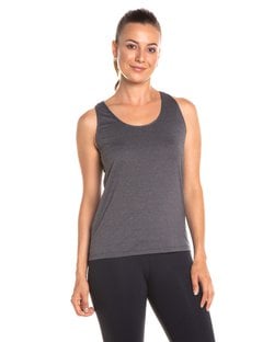 Regata nadador dry fit cinza mescla Regata nadador dry fit cinza mescla