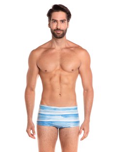 Sunga box média estampa tye dye azul Sunga box média estampa tye dye azul