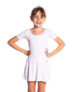 Saia de ballet branca 2025