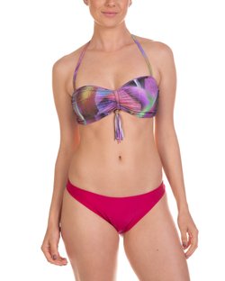 Calcinha de Biquíni Básica Média Rosa Divine Calcinha de Biquíni Básica Média Rosa Divine