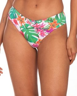 Calcinha de Biquíni Ripple Levanta Bumbum com Lateral Larguinha Estampa Jardim Secreto Calcinha de Biquíni Ripple Levanta Bumbum com Lateral Larguinha Estampa Jardim Secreto