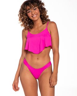 Calcinha de Biquíni Fio Borboleta Lateral Larguinha Rosa Flip Flop Calcinha de Biquíni Fio Borboleta Lateral Larguinha Rosa Flip Flop