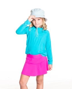 Chapéu de Praia Infantil Gorro com Proteção UV50+ Verde Claro Chapéu de Praia Infantil Gorro com Proteção UV50+ Verde Claro