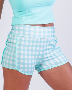 Shorts Beach Tennis C s Alto Vichy Frais Guaili Roupas de