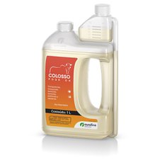 Colosso Pour On 1 L - Ourofino | Controle de parasitas externos em bovinos e suínos Colosso Pour On 1 L - Ourofino | Controle de parasitas externos em bovinos e suínos