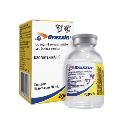 Draxxin® 20 ml - Zoetis | Tratamento de doenças respiratórias em bovinos e suínos Draxxin® 20 ml - Zoetis | Tratamento de doenças respiratórias em bovinos e suínos