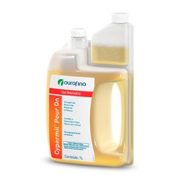 Cypermil Pour On - Cipermetrina - Ourofino - 1 litro Cypermil Pour On - Cipermetrina - Ourofino - 1 litro