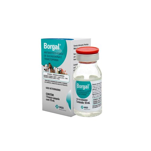 Borgal 10mL - MSD | Tratamento de infecções respiratórias Borgal 10mL - MSD | Tratamento de infecções respiratórias