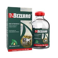 Pró Bezerro Inj 50mL - JA Saúde Animal | Controle das doenças do umbigo Pró Bezerro Inj 50mL - JA Saúde Animal | Controle das doenças do umbigo