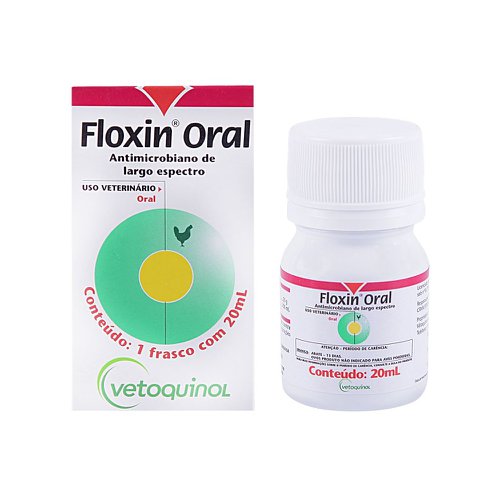 Floxin Oral 20 mL - Vetoquinol | Tratamento de infecções respiratórias e gastrintestinais Floxin Oral 20 mL - Vetoquinol | Tratamento de infecções respiratórias e gastrintestinais