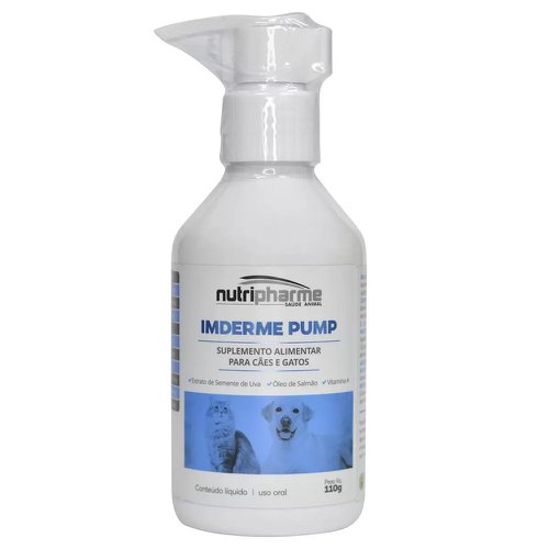 Imderme Pump 110g - Nutripharme | Suplemento alimentar para cães e gatos Imderme Pump 110g - Nutripharme | Suplemento alimentar para cães e gatos