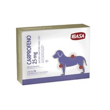 Carprofeno 25mg - Ibasa | Anti-Inflamatório para Cães Carprofeno 25mg - Ibasa | Anti-Inflamatório para Cães