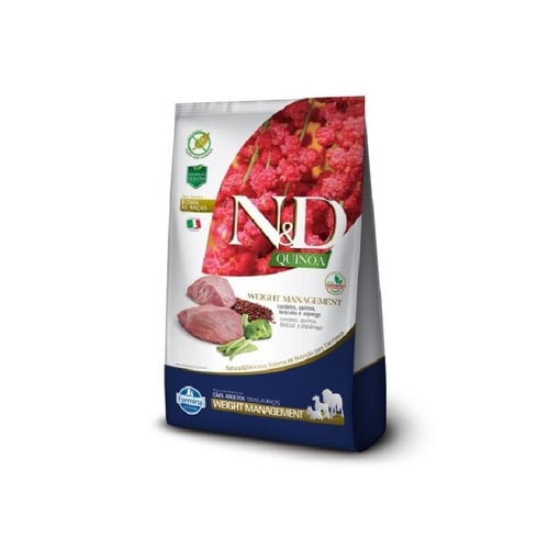 Ração ND Quinoa Weight Cordeiro 10,1kg - Farmina | Cães adultos todas as raças Ração ND Quinoa Weight Cordeiro 10,1kg - Farmina | Cães adultos todas as raças