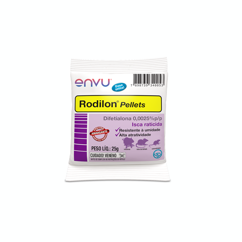 Rodilon Pellets - Isca para combate de roedores Rodilon Pellets - Isca para combate de roedores