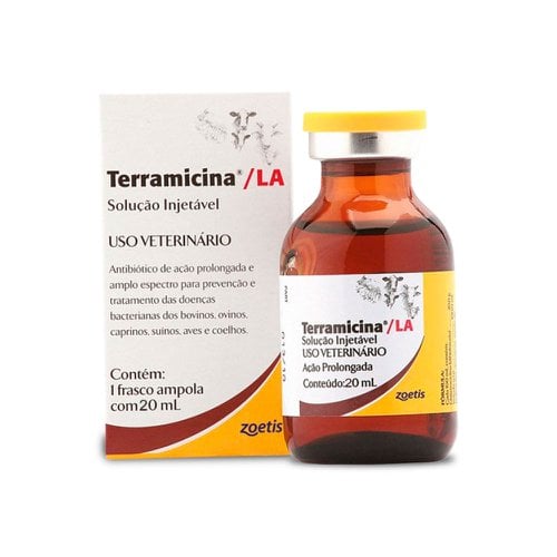 Terramicina® La 20 mL - Zoetis | Tratamento de infecções bacterianas Terramicina® La 20 mL - Zoetis | Tratamento de infecções bacterianas