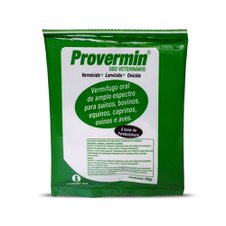 Provermin® 20g - Indubras | Vermífugo oral de amplo espectro