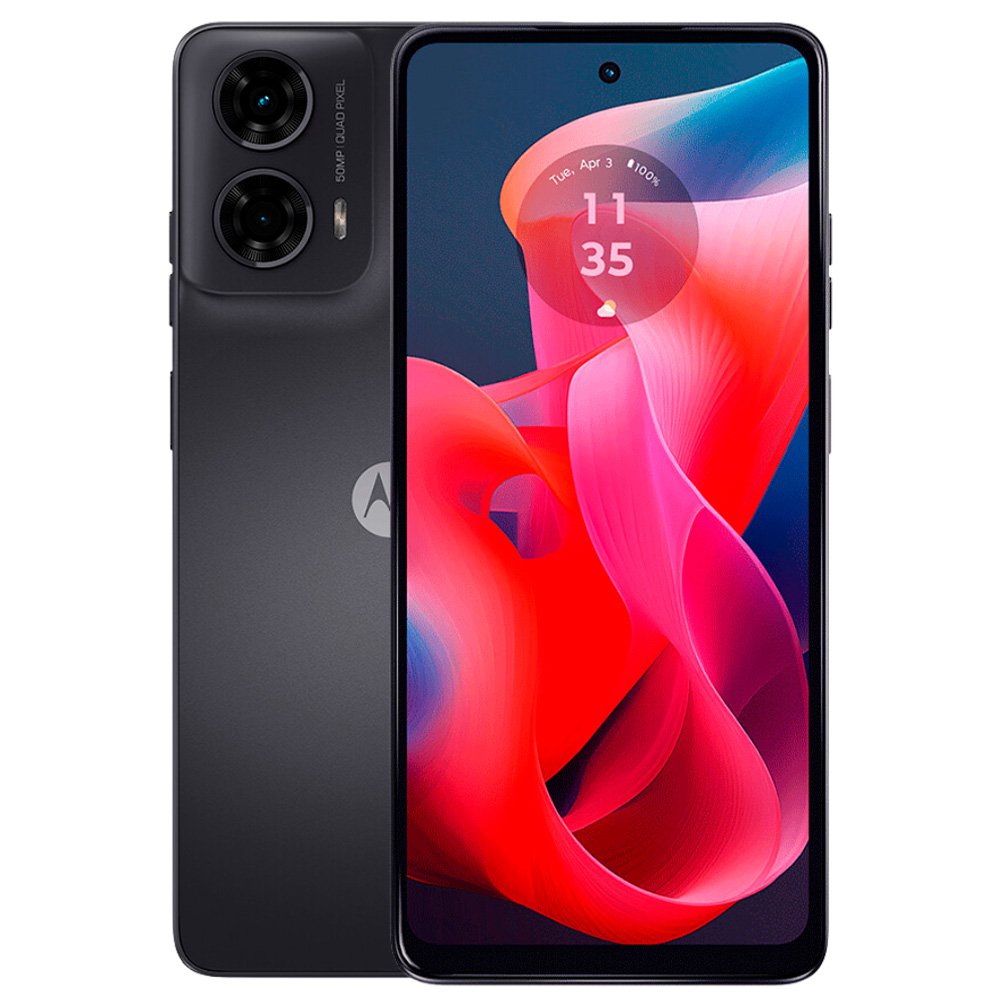 ファッションなデザイン 128GB, 4G, G24 Motorola Smartphone 4GB Traseira Câmera RAM, スマートフォン本体