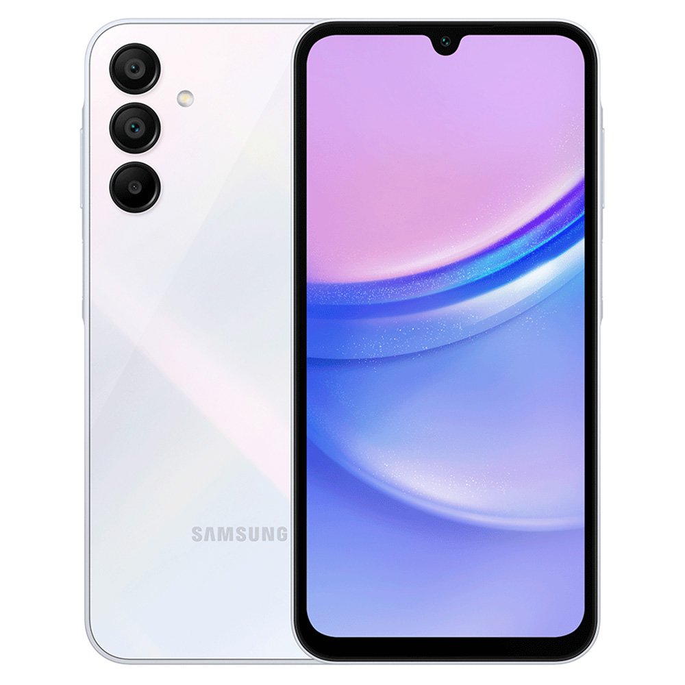 Smartphone Samsung A15 4G 128GB 4GB RAM Camera Traseira Tripla Azul Claro Lojas Edmil
