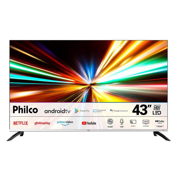 Smart TV Philco PTV43M8GAGCMBLF 43” Led Dolby Áudio