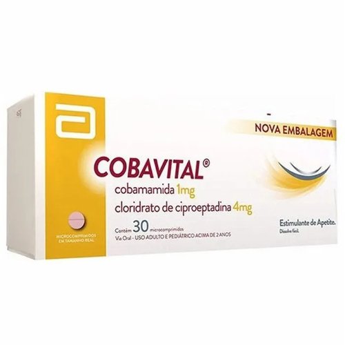 Cobavital 1 Mg+ 4 Mg com 30 Comprimidos Cobavital 1 Mg+ 4 Mg com 30 Comprimidos