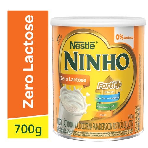 Leite Em Pó Nestlé Ninho Zero Lactose 700g Leite Em Pó Nestlé Ninho Zero Lactose 700g
