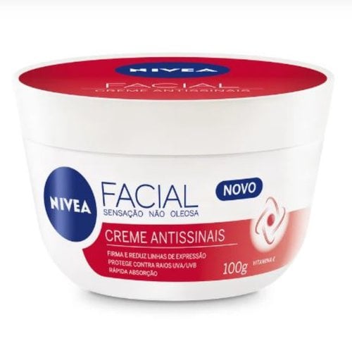 Creme Facial Nivea Antissinais 100g Creme Facial Nivea Antissinais 100g