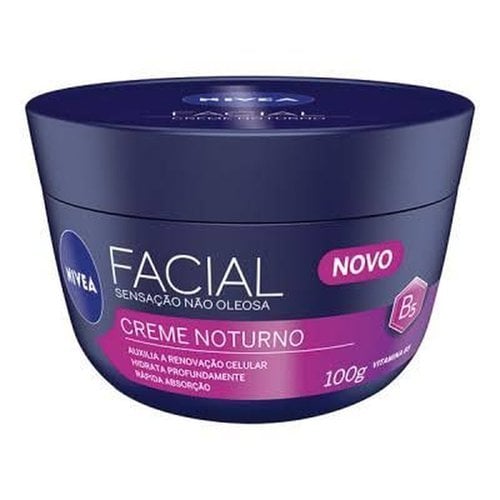 Creme Facial Nivea Nutritivo Noturno 100g Creme Facial Nivea Nutritivo Noturno 100g