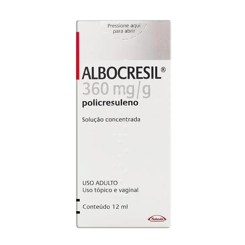 Albocresil solução 12ml Albocresil solução 12ml
