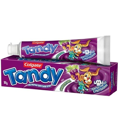 Creme Dental Tandy Uva 50g Creme Dental Tandy Uva 50g