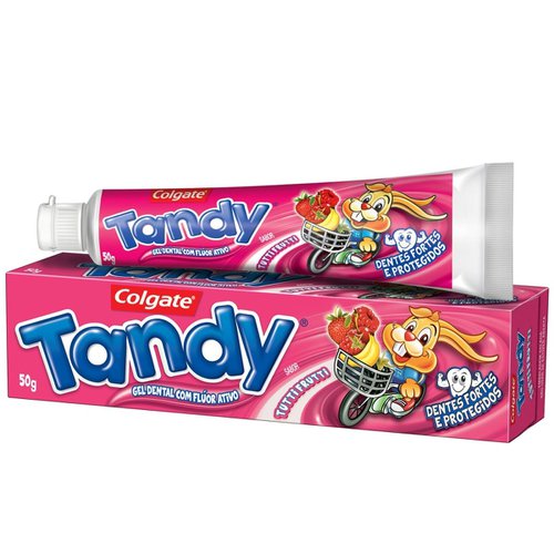 Creme Dental Tandy Tutti Frutti 50g Creme Dental Tandy Tutti Frutti 50g
