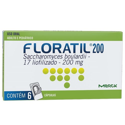 Floratil 200Mg com 6 Cápsulas Floratil 200Mg com 6 Cápsulas