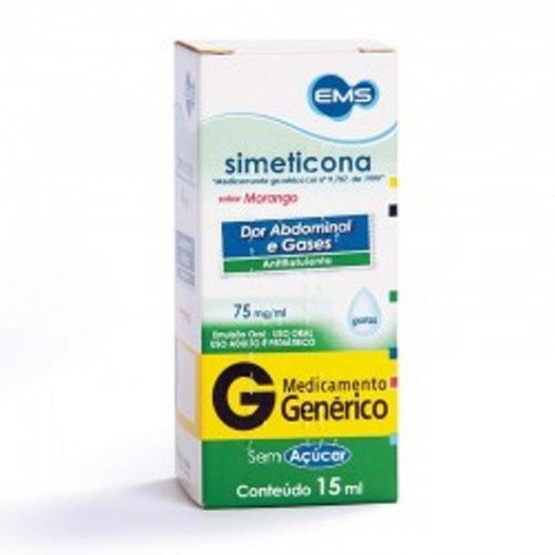 Simeticona 75Mg gotas 15Ml Ems Simeticona 75Mg gotas 15Ml Ems