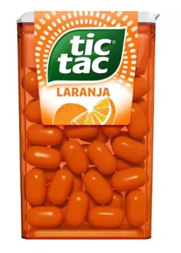 Bala Tic Tac Laranja 14,5g Bala Tic Tac Laranja 14,5g