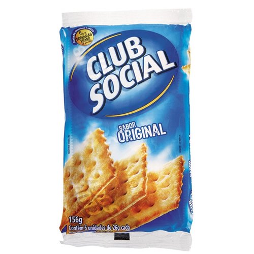 Biscoito Club Social Original 144g Biscoito Club Social Original 144g