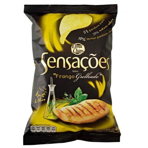 Batata Chips Sensações Sabor Frango grelhado 40g Batata Chips Sensações Sabor Frango grelhado 40g
