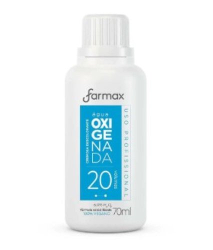 Água Oxigenada Farmax 20 volumes 70ml Água Oxigenada Farmax 20 volumes 70ml
