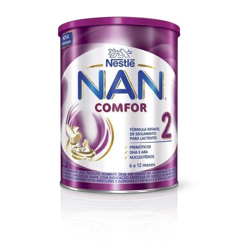 Fórmula Infantil Nan Comfor 2 800g Fórmula Infantil Nan Comfor 2 800g