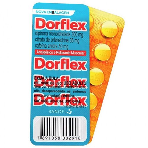 Dorflex com 10 Comprimidos Dorflex com 10 Comprimidos