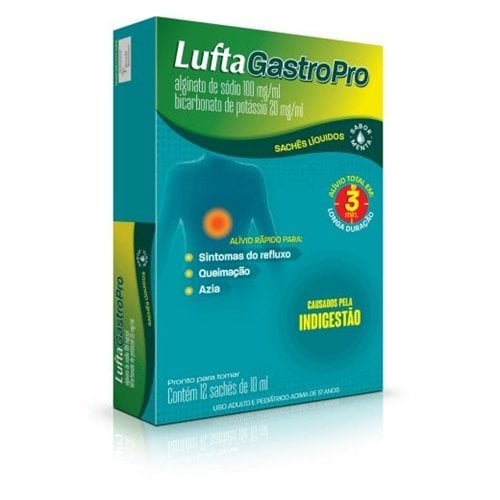 LuftaGastroPro 10Ml com 12 Sachês LuftaGastroPro 10Ml com 12 Sachês
